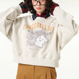 [CLOUD CAKE] Women's Fashion Cloud Cake Friends' Party Sweatshirt