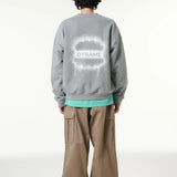 [CLOUD CAKE] Fashion Cloud Cake Embroidered Sweatshirt Unisex