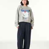 【CLOUD CAKE】Women's Cloud Cake Signature Artwork Sweatshirt