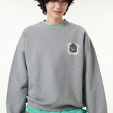 [CLOUD CAKE] Fashion Cloud Cake Embroidered Sweatshirt Unisex