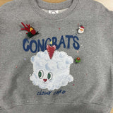 [CLOUD CAKE] Christmas unisex party style sweatshirts hot sale