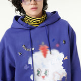 [CLOUD CAKE] Men's Fashion Cloud Cake Fluffy Hoodie