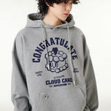 [CLOUD CAKE]Men's Fashion Cloud Cake Fluffy Hoodie