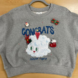 [CLOUD CAKE] Christmas unisex party style sweatshirts hot sale