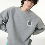 [CLOUD CAKE] Fashion Cloud Cake Embroidered Sweatshirt Unisex