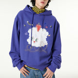 [CLOUD CAKE] Men's Fashion Cloud Cake Fluffy Hoodie